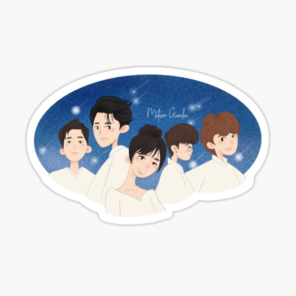 Meteor Garten Sticker