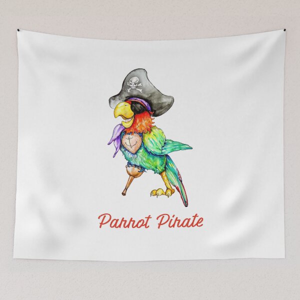 Item preview, Parrot Pirate designed and sold by StoaMart.