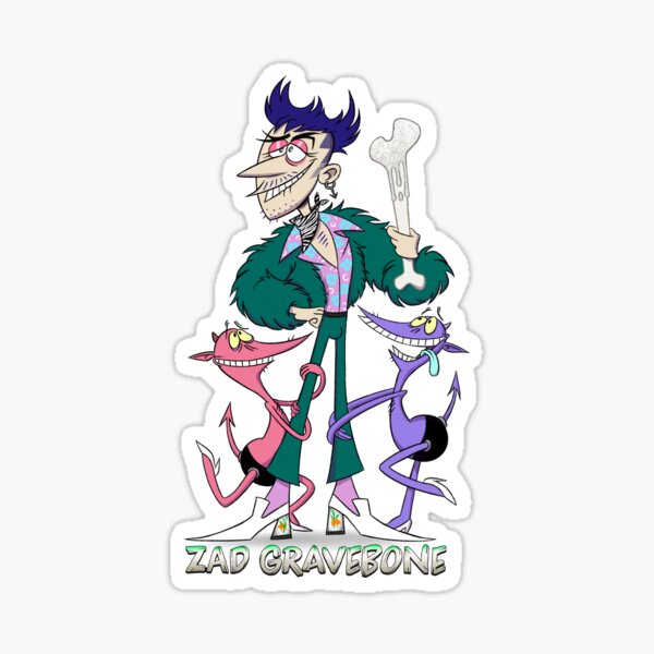 Zad the Prince of Hell Sticker