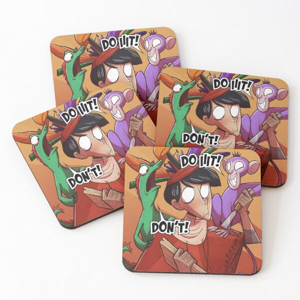 Item preview, VWD - Lizard vs Monkey designed and sold by AlexisKoleArt.