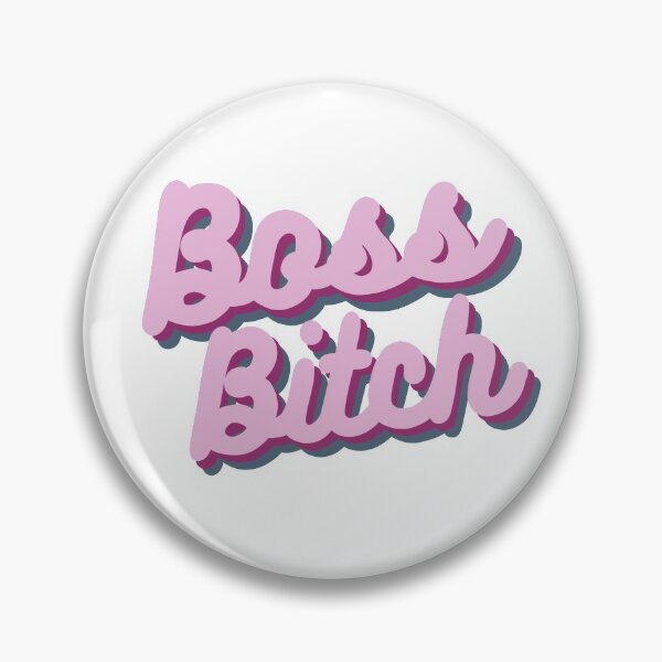 Girl Boss Enamel Pin/ Feminist Pin/ Gift for Boss/ Best Friend Gift/ Boss  Lady Gift/ Boss Babe/fashion Pin /girl Power/ Coworker Gift/ Pink 