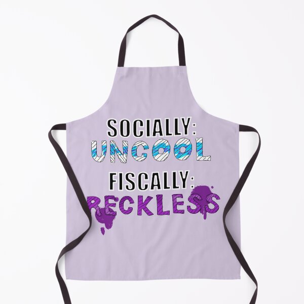 Item preview, Socially Uncool Fiscally Reckless designed and sold by SupersonicGabi.