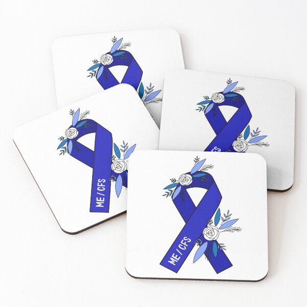 Item preview, Chronic Fatigue Syndrome Awareness ME/CFS Blue Ribbon designed and sold by lozo828.
