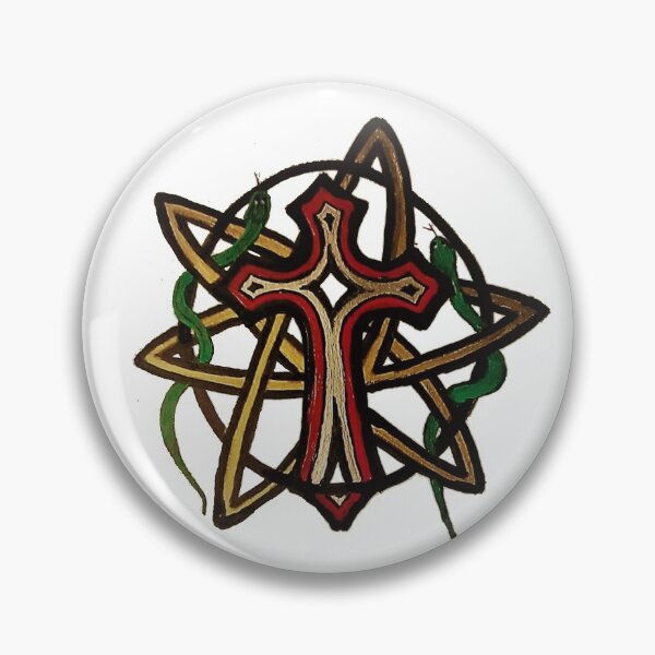 Item preview, Snakes and cross designed and sold by BellsPainting.