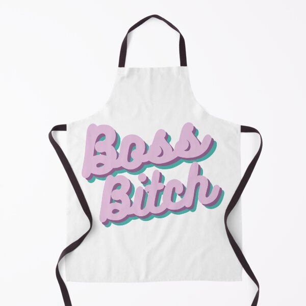 Item preview, Retro Boss Bitch in Purple and Teal designed and sold by WildeandCo.