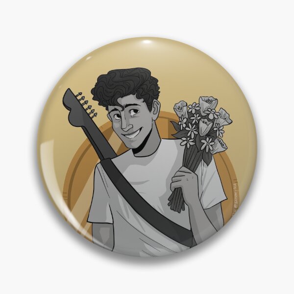 Item preview, Orpheus (black & white) Coin designed and sold by Miranda Pla.