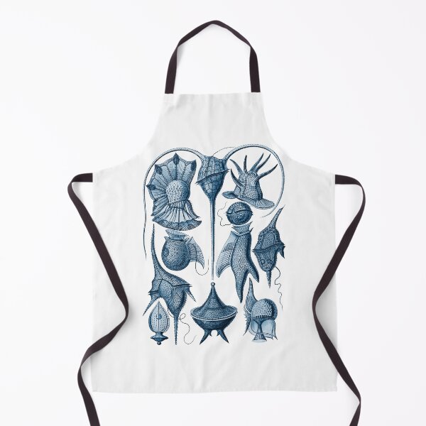 Item preview, Ernst Haeckel Peridinea Plankton Algae Indigo designed and sold by aimeewilson.