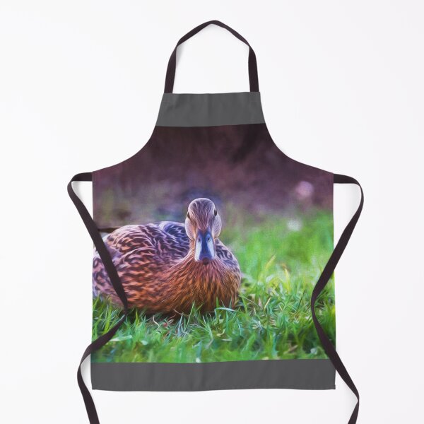 Item preview, Female Mallard Duck Portrait designed and sold by Sharon McConnell.
