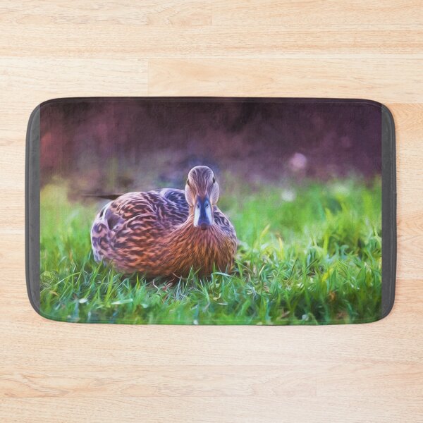 Item preview, Female Mallard Duck Portrait designed and sold by Sharon McConnell.