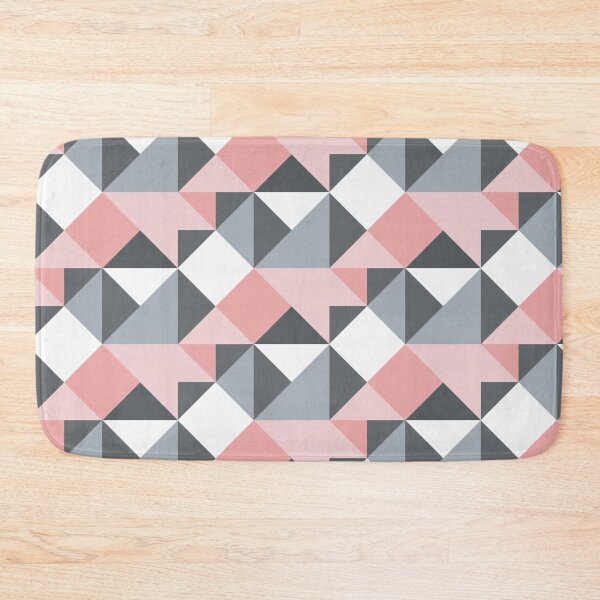 Item preview, Pink, grey and white geometric pattern designed and sold by Espinoza Creative.