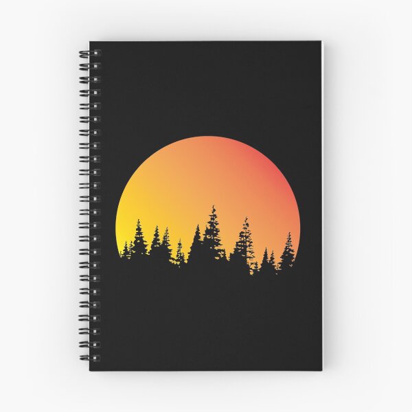 Item preview, The sunsetting & the pine trees. designed and sold by DavidToolan.