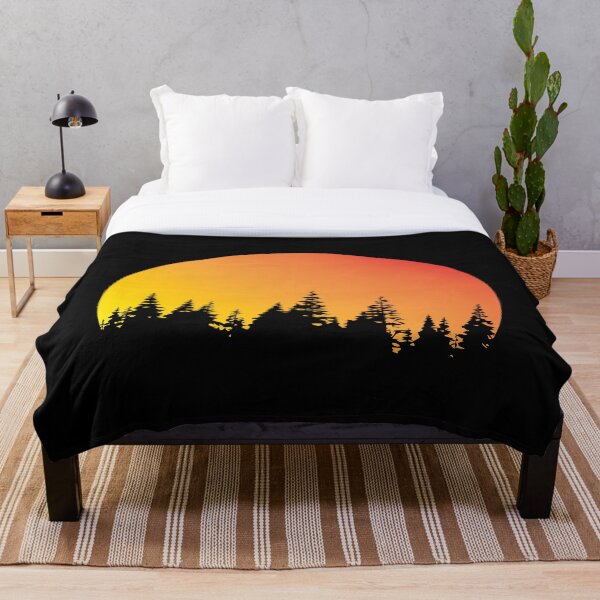 Item preview, La puesta de sol y los pinos. designed and sold by DavidToolan.
