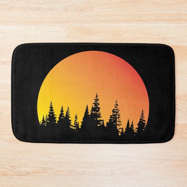 Item preview, The sunsetting & the pine trees. designed and sold by DavidToolan.