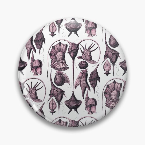 Item preview, Ernst Haeckel Peridinea Plankton Pink designed and sold by aimeewilson.