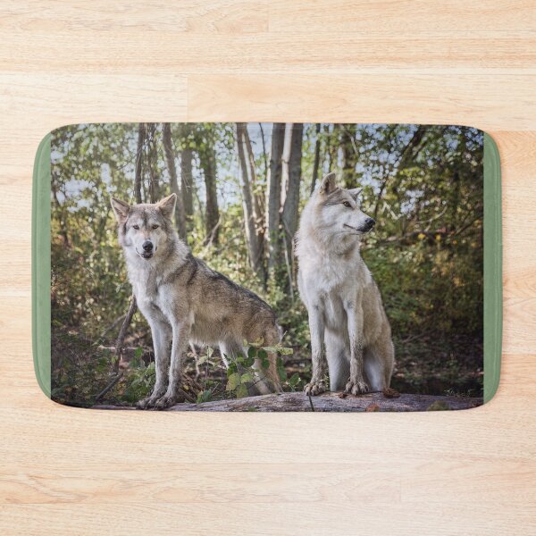 Item preview, Gray Timber Wolves designed and sold by Sharon McConnell.