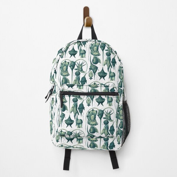 Item preview, Ernst Haeckel Peridinea Plankton Teal designed and sold by aimeewilson.