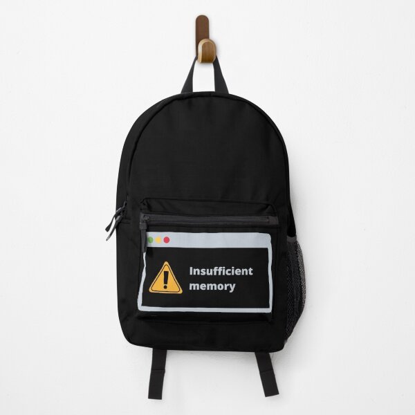 Item preview, Insufficient memory - Computer warning sign designed and sold by Rhu Creations.