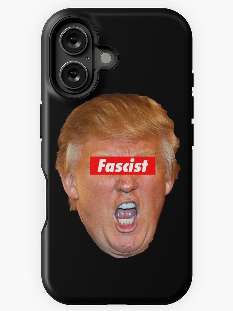 Thumbnail 1 von 4, iPhone-Hülle, Trump Faschist designt und verkauft von Thelittlelord.