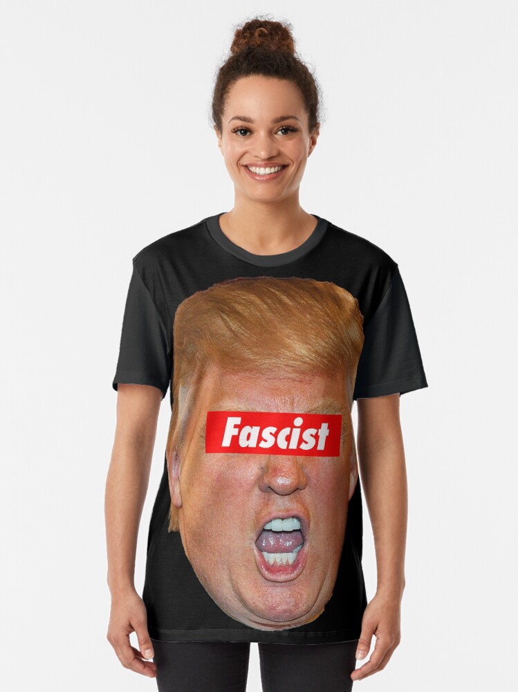 Thumbnail 2 von 5, Grafik T-Shirt, Trump Faschist designt und verkauft von Thelittlelord.