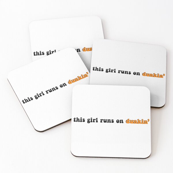 Item preview, This Girl Runs on Dunkin designed and sold by Lauren Rosenberger.