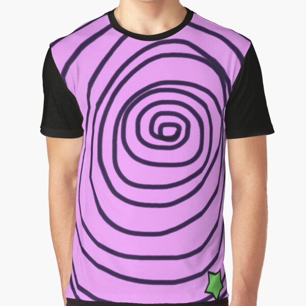 Green Star Swirl #3 Graphic T-Shirt