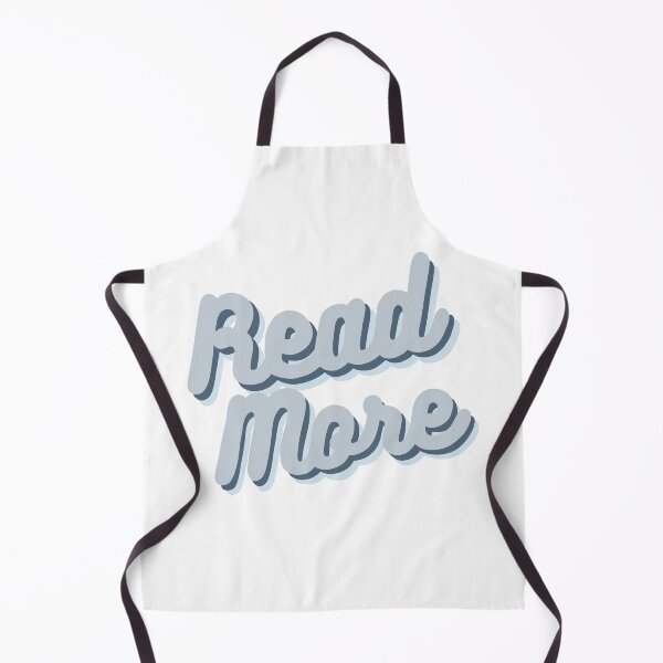 Item preview, Retro Read More Quote in Blue designed and sold by WildeandCo.