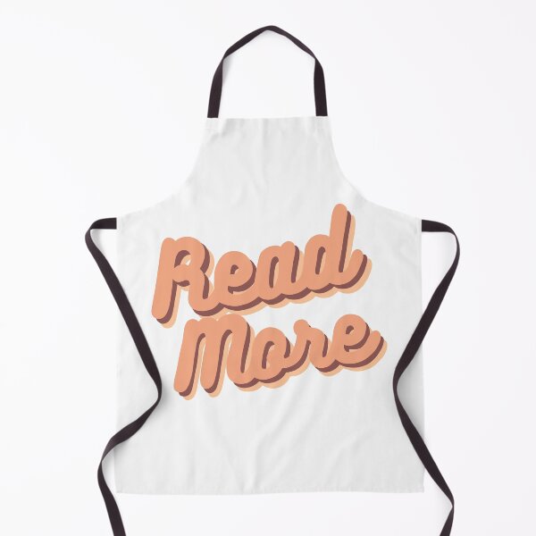 Item preview, Retro Read More Quote in Orange designed and sold by WildeandCo.