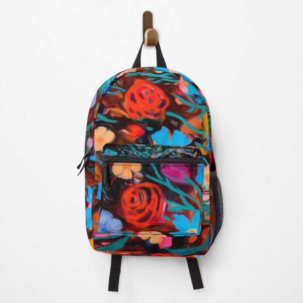 Item preview, Floral Garden painting designed and sold by Red Witch Art.