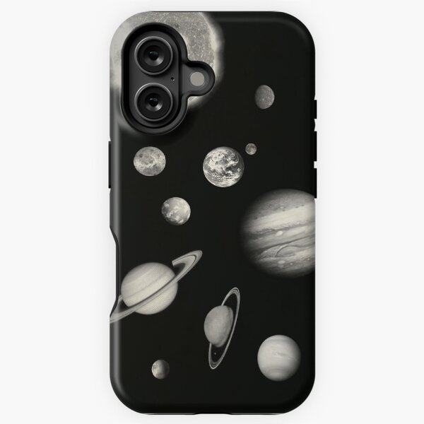 Item preview, Black and White Solar System designed and sold by thejoyker1986.