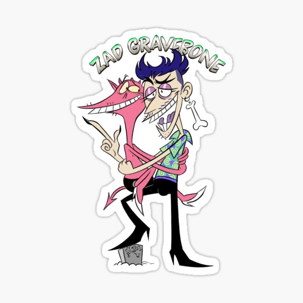 Zad Gravebone and Incubus Sticker