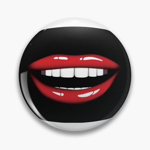 Artikelvorschau, Mundmaske mit roten Lippen öffnen entworfen und verkauft von clounewcomb.