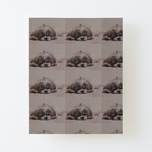 Puppy Love Canvas Mounted Print