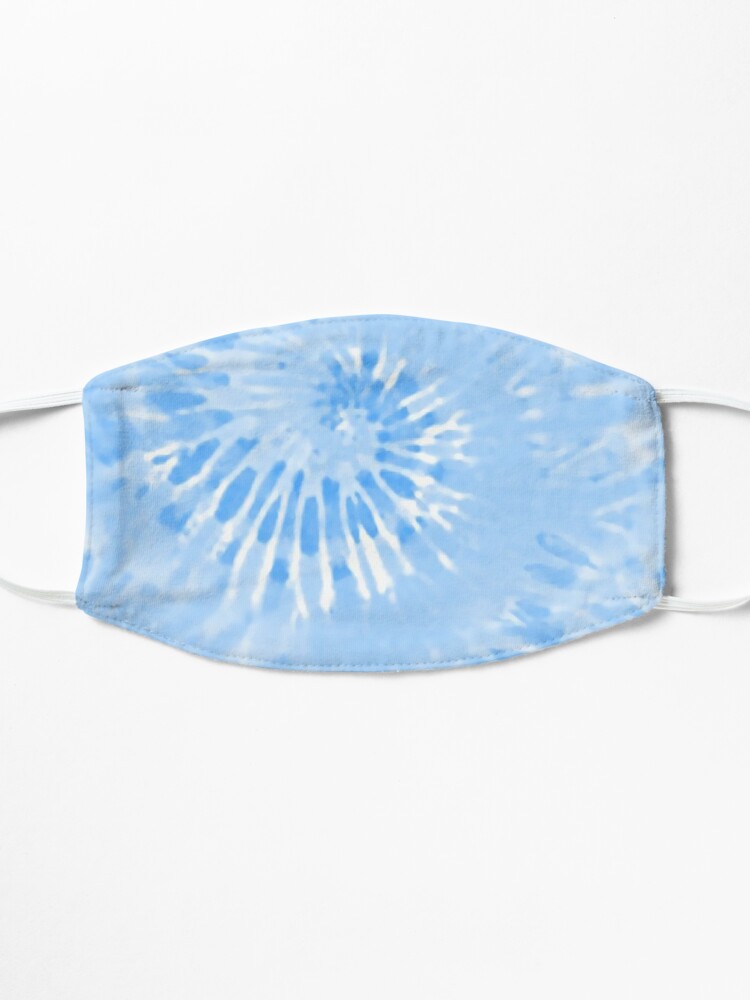 Alternate view of Tie Dye Blue hippie Mask