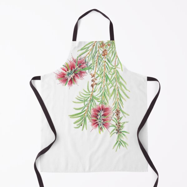 Item preview, Bottlebrush branch watercolour designed and sold by Zoya Makarova.