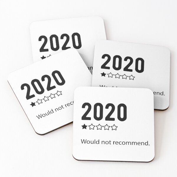 Item preview, Would Not Recommend 2020 designed and sold by StampCity.