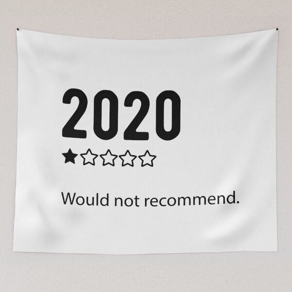Item preview, Would Not Recommend 2020 designed and sold by StampCity.