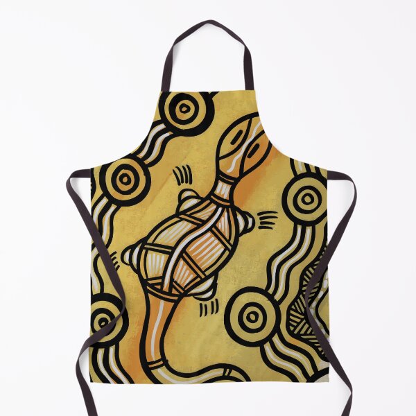 Item preview, Authentic Aboriginal Art - Goanna designed and sold by HogarthArts.