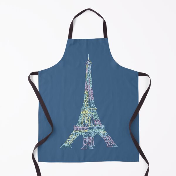 Item preview, Pastel Eiffel Tower designed and sold by Bee and Rose Doodles.