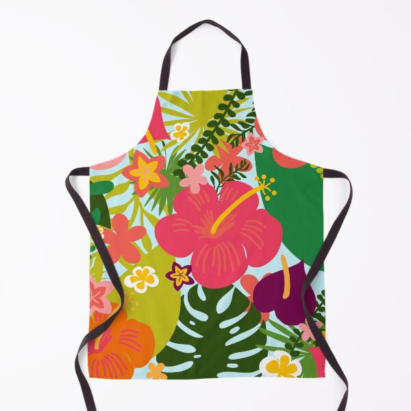 Item preview, Bright and Colourful Exotic Hawaiian Flower Pattern by Design by Cheyney designed and sold by designbycheyney.