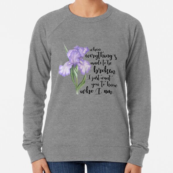 Iris by the Goo Goo Dolls Lightweight Sweatshirt