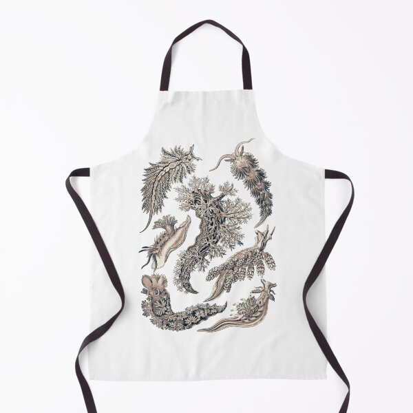 Item preview, Ernst Haeckel Nudibranch Sea Slugs in Lavender Grey designed and sold by aimeewilson.
