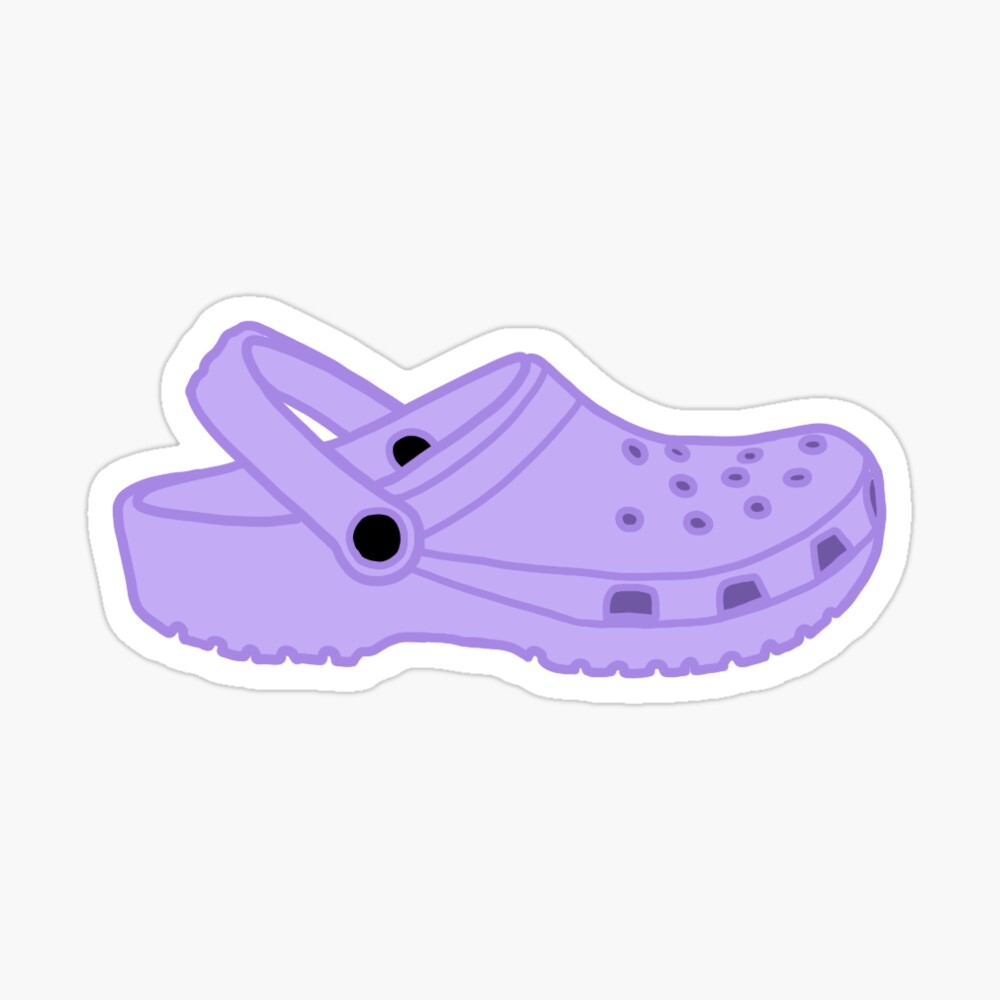 Crocs Purple Collectible Pins