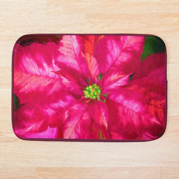Item preview, Poinsettia Pink And Red designed and sold by Sharon McConnell.