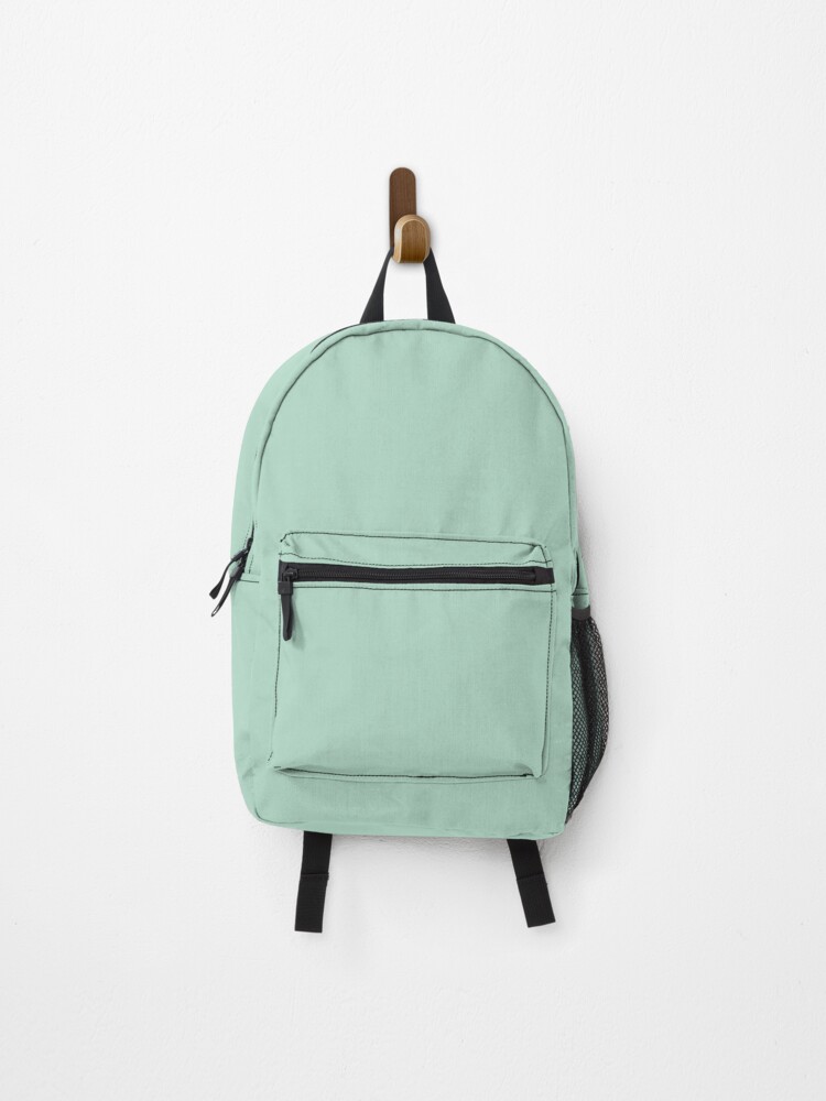 seafoam green backpack