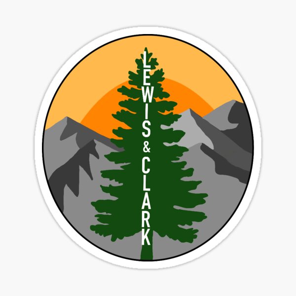 Item preview, Lewis and Clark Tree (color) designed and sold by collegestick.