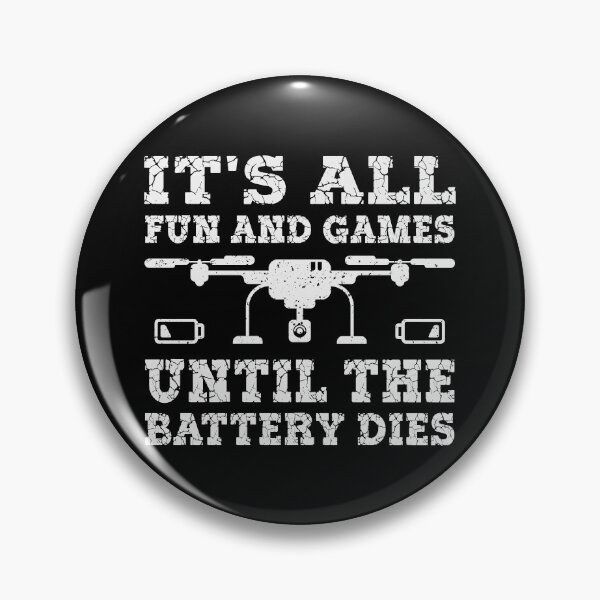 Item preview, ITS ALL FUN AND GAMES UNTIL THE BATTERY DIES designed and sold by NAILED-IT-LTD.