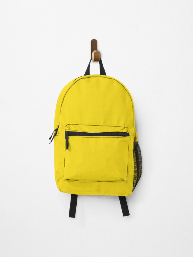 cute yellow backpack