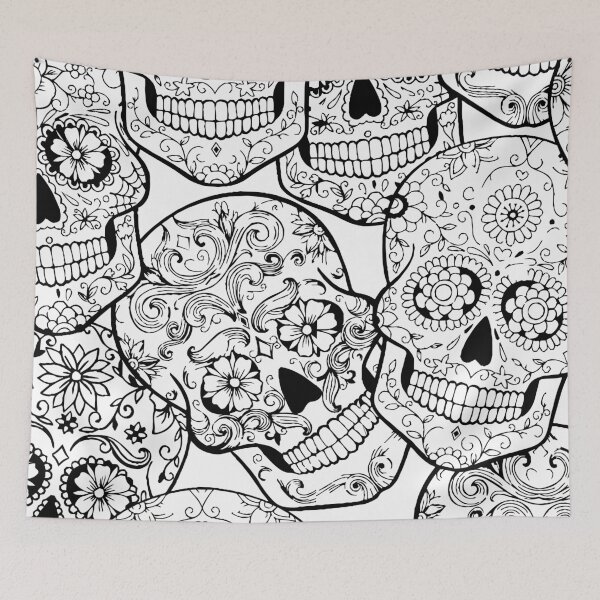 Item preview, Sugar Skull | U-color designed and sold by DFStudio.