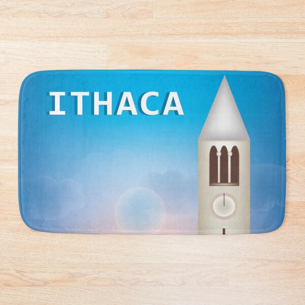 Item preview, Ithaca, New York - Skyline Illustration by Loose Petals designed and sold by LoosePetals.