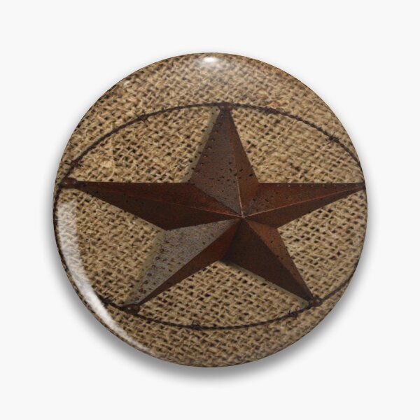 Item preview, rustic western country burlap star designed and sold by LEILA ART SPACE.